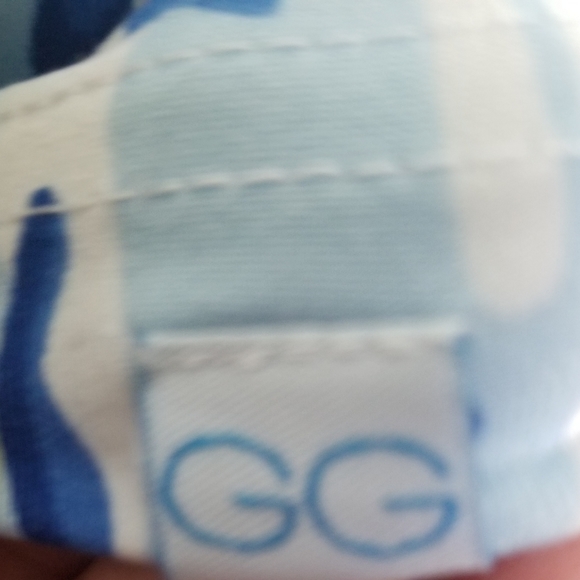 GG Blue golf top short sleeves size M - Picture 6 of 6